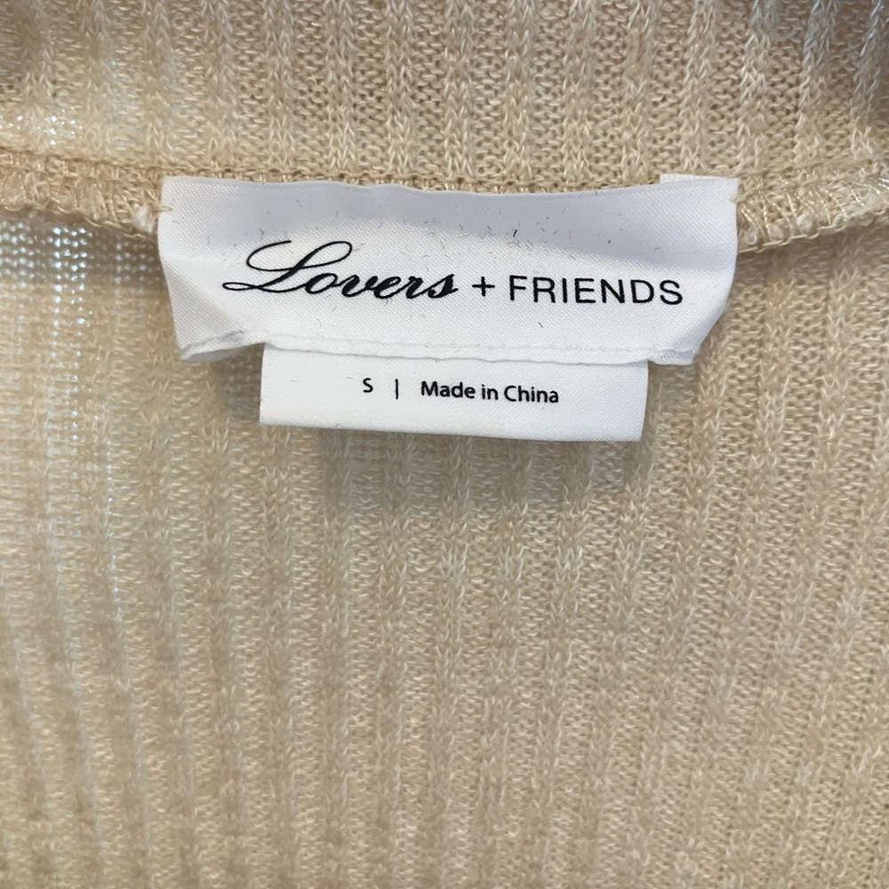 Lovers + Friends Ribbed Button-Down Shirt - Picture 3 of 3